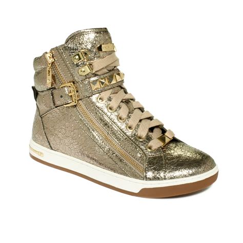 michael michael kors shoes block city sneakers|michael kors rose gold trainers.